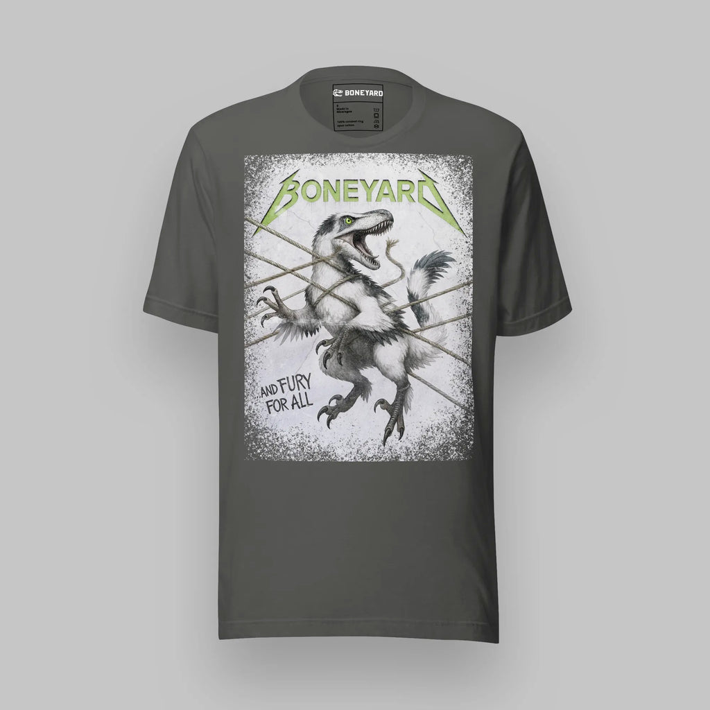 ...and Fury for All — Artists T-Shirt front