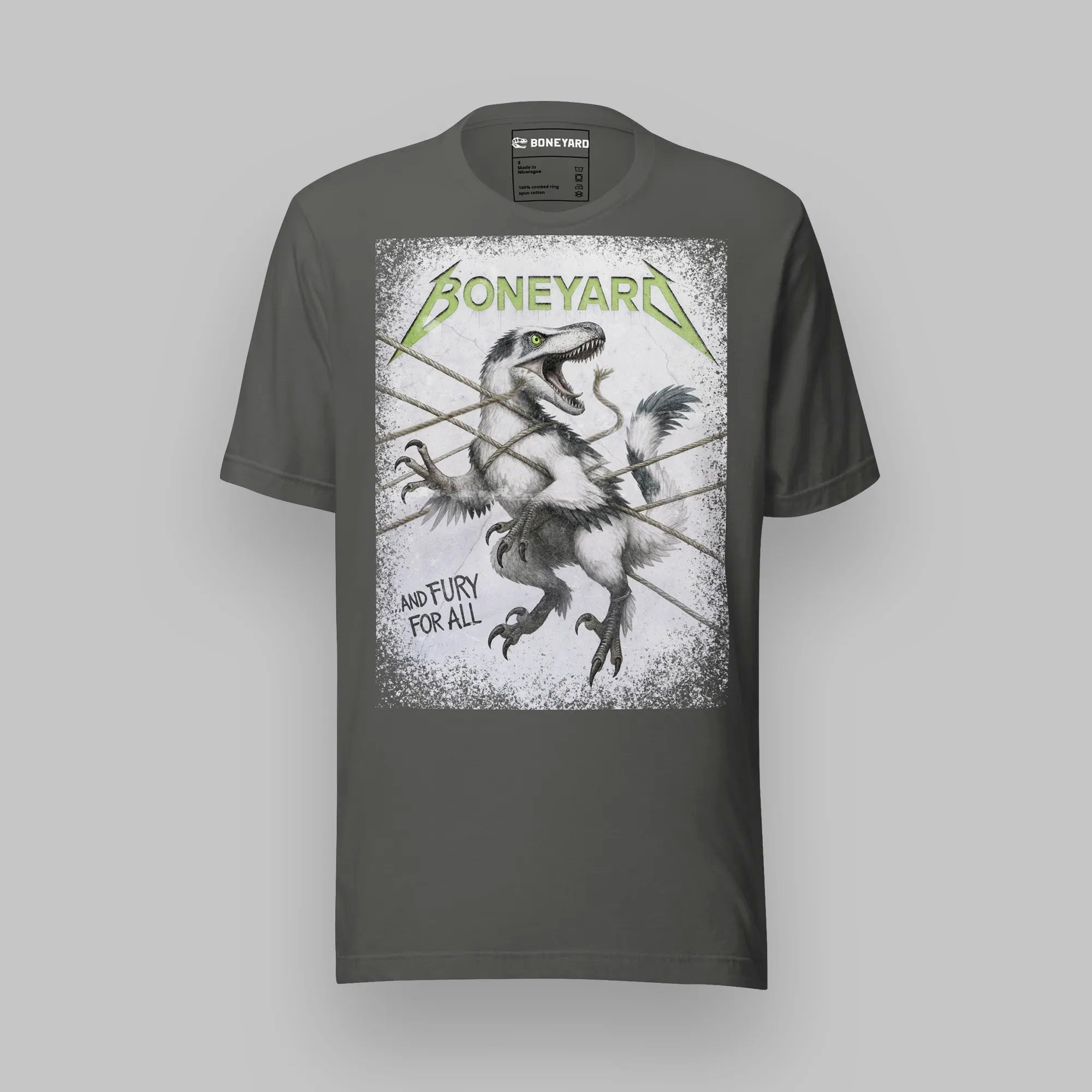 ...and Fury for All — Artists T-Shirt front
